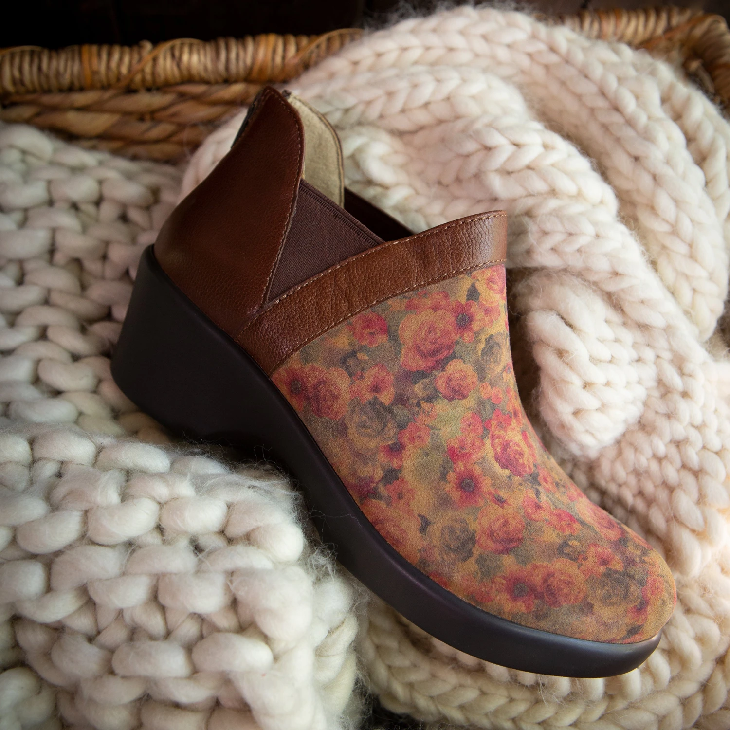 Natalee Cognac & Roses Boot 4 Natalee Cognac & Roses Boot - Image 2