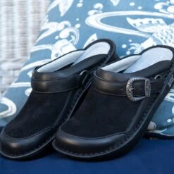 Shoes Seville Black Flex Clog -Shoes Shop 0000 SEV 7712 ALT