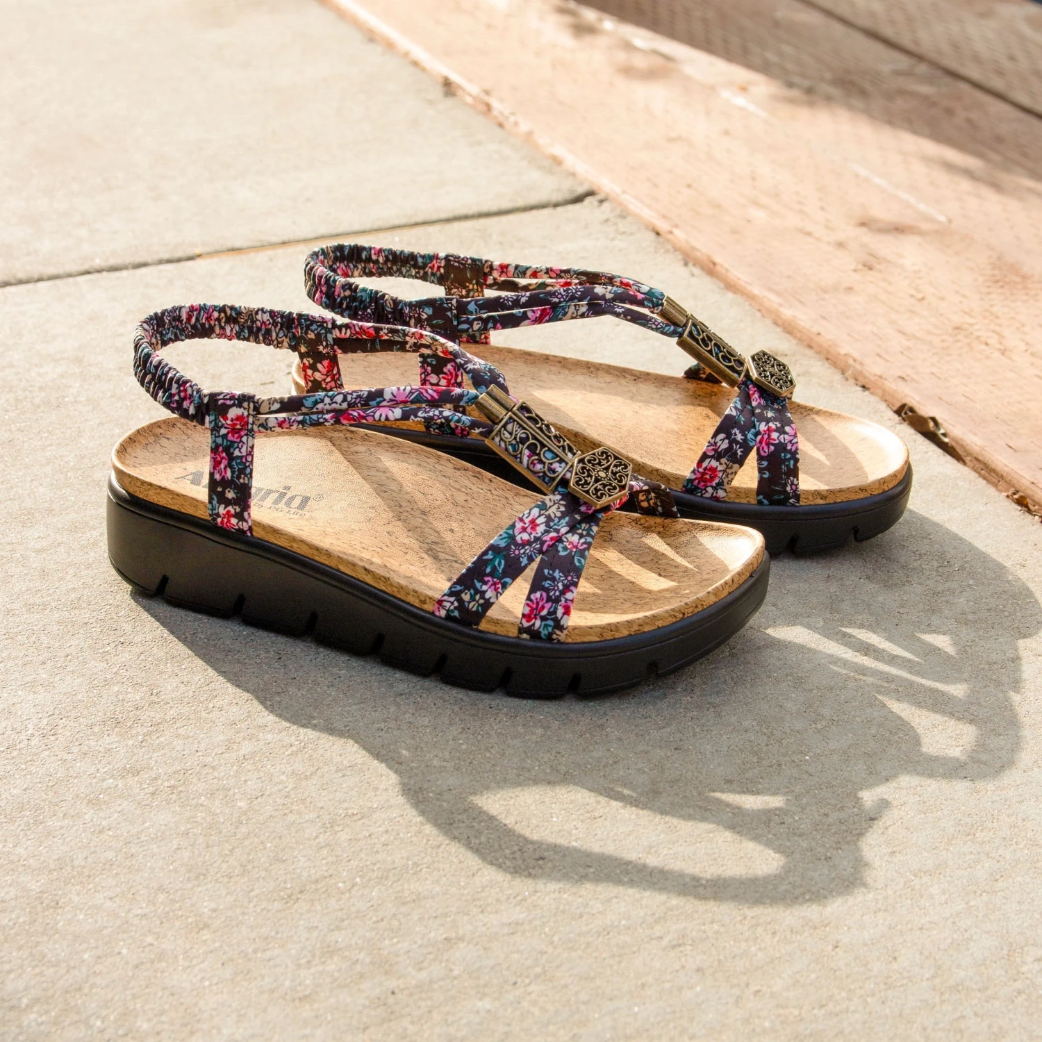 Roz Charm Black Sandal 9 Roz Charm Black Sandal - Image 7