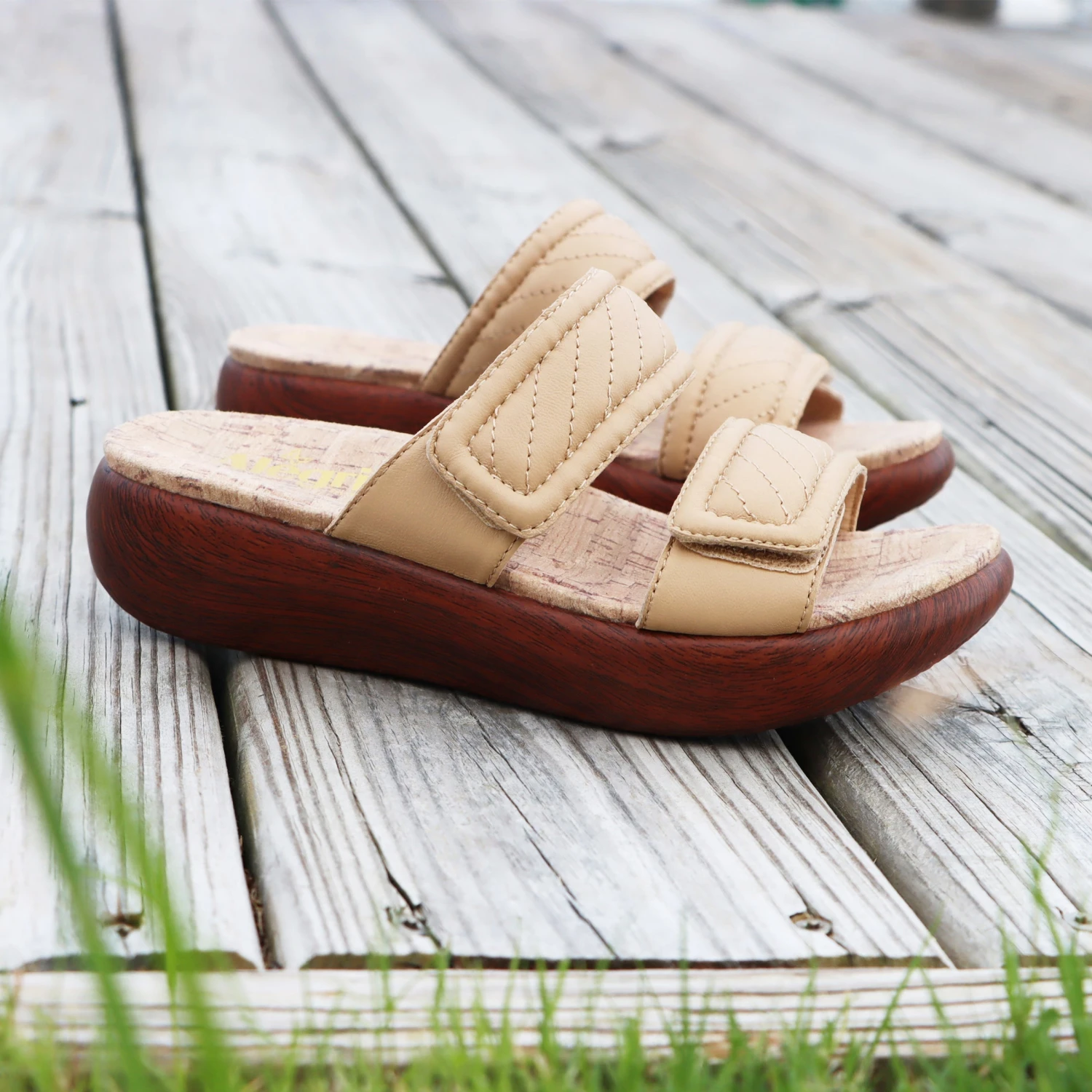 Brayah Latte Sandal 4 Brayah Latte Sandal - Image 2