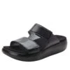 Bryce Black Sandal 1 Bryce Black Sandal -Shoes Shop BRY 601 S1