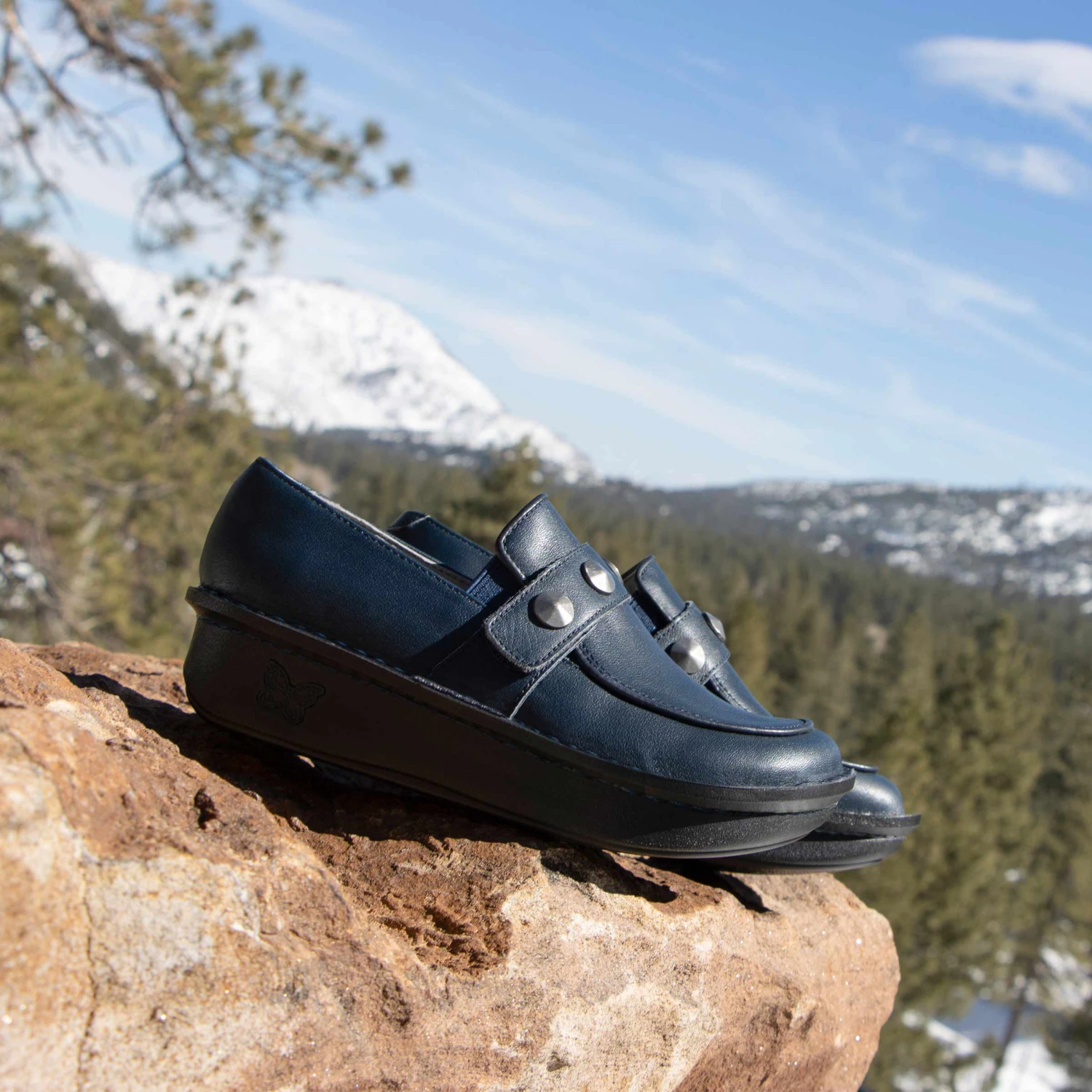 Shoes Ericka Navy Gloss Shoe 4 Shoes Ericka Navy Gloss Shoe - Image 2