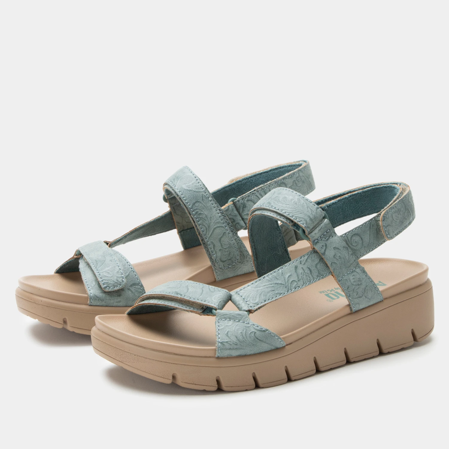 Henna Aged Denim Sandal 3 Henna Aged Denim Sandal