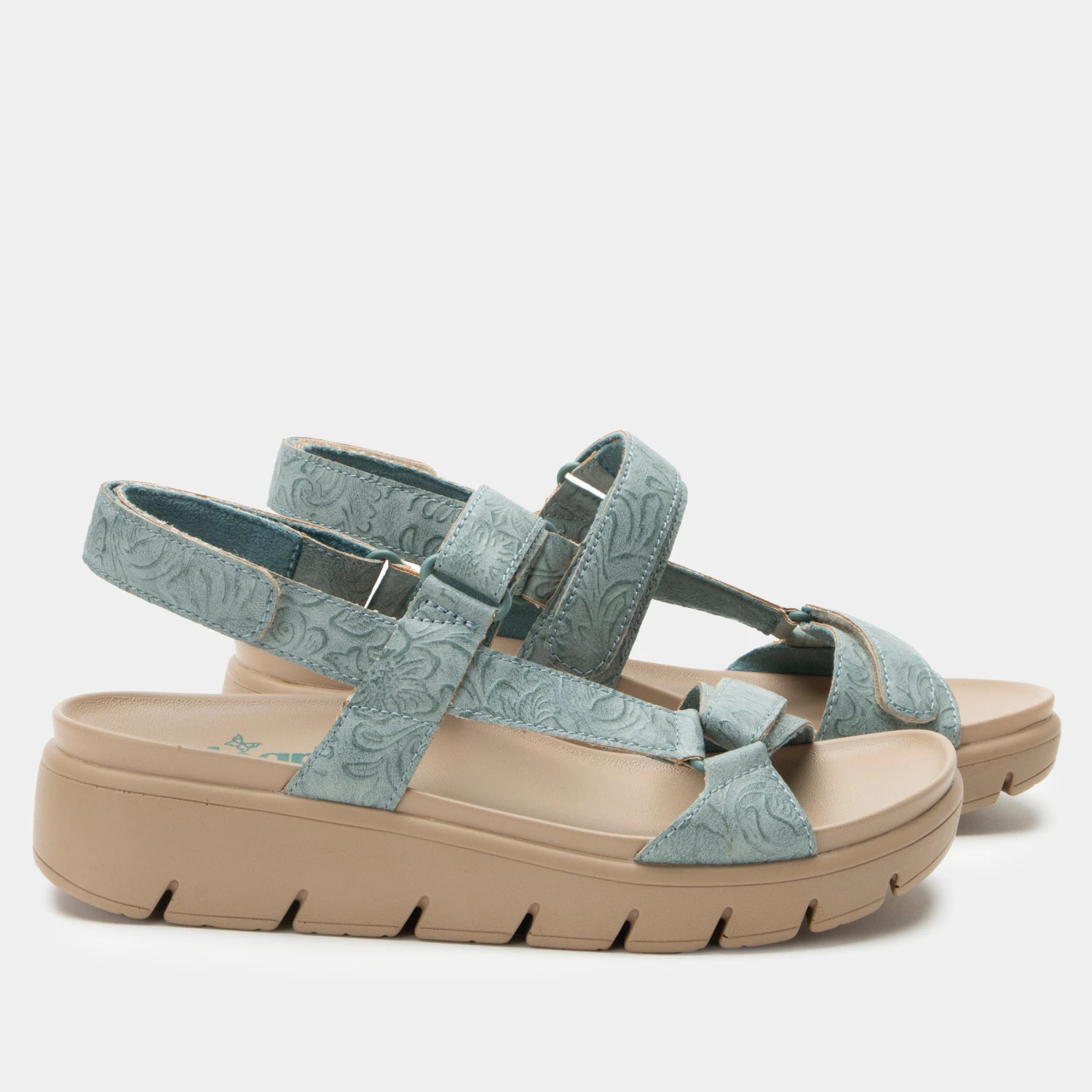 Henna Aged Denim Sandal 5 Henna Aged Denim Sandal - Image 3