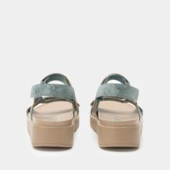 Henna Aged Denim Sandal 12 Henna Aged Denim Sandal -Shoes Shop HEN 6138 S3