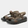 Henna They Call Me Mellow Taupe Sandal -Shoes Shop HEN 6141 S1