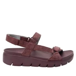 Henna Plum Sandal -Shoes Shop HEN 7433 S2