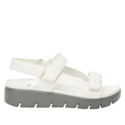 Henlee White Sandal -Shoes Shop HLE 7439 S2