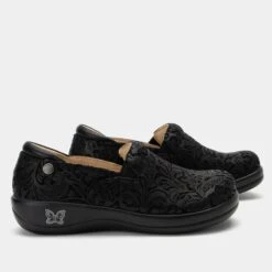 Shoes Keli Black Embossed Paisley Professional Shoe -Shoes Shop KEL 431 S2 1d633e28 dfb0 4aa9 957e eea21bb36d17
