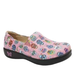 Shoes Keli Sugar Skulls Pink Professional Shoe -Shoes Shop KEL 7621 S2
