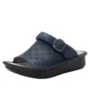 Klover Oiled Navy Sandal -Shoes Shop KLO 7402 S1