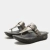 Kennedi Twinkle Pewter Sandal -Shoes Shop KNN 6101 S1