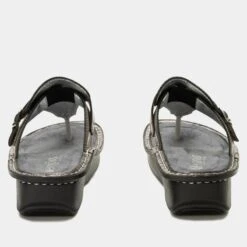Kennedi Twinkle Pewter Sandal -Shoes Shop KNN 6101 S3
