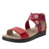 Lucia Red Sandal 2 Lucia Red Sandal -Shoes Shop LUC 7764 S1