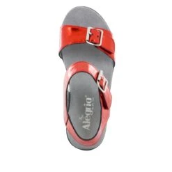 Morgyn Cherry Mirror Sandal -Shoes Shop MOR 257 S4