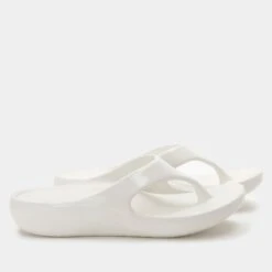 Ode White Gloss Sandal -Shoes Shop ODE 6158 S2