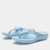 Ode Dusty Blue Gloss Sandal -Shoes Shop ODE 6160 S1