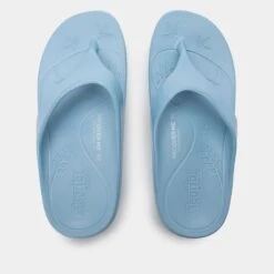 Ode Dusty Blue Gloss Sandal -Shoes Shop ODE 6160 S4