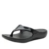Ode Black Gloss Sandal -Shoes Shop ODE 7441 S1