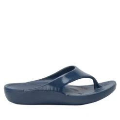 Ode Navy Gloss Sandal -Shoes Shop ODE 7448 S2