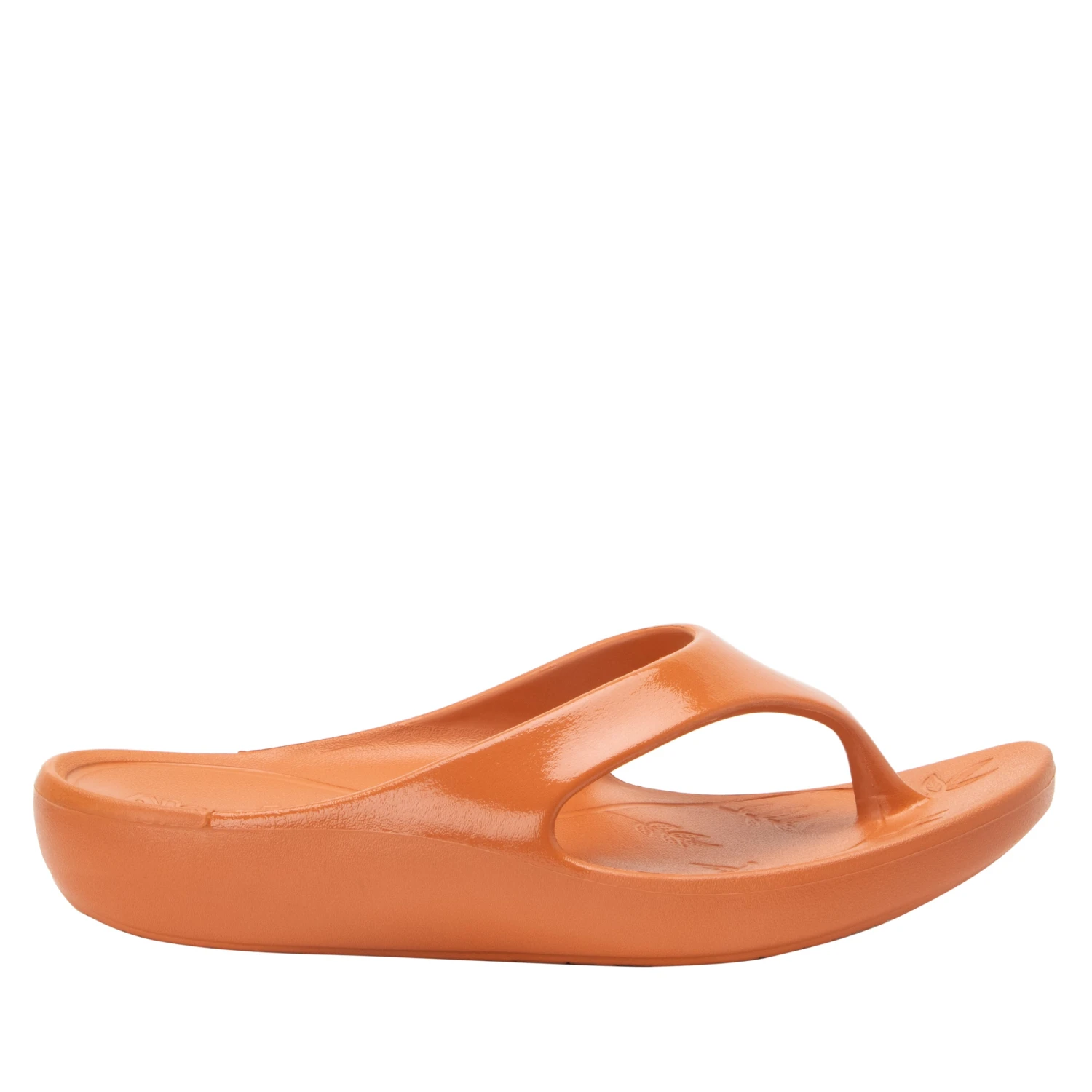 Ode Tangerine Gloss Sandal 5 Ode Tangerine Gloss Sandal - Image 3