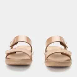 Orbyt Taupe Gloss Sandal -Shoes Shop ORB 6154 S5
