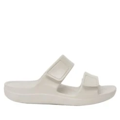 Orbyt White Gloss Sandal -Shoes Shop ORB 7439 S2