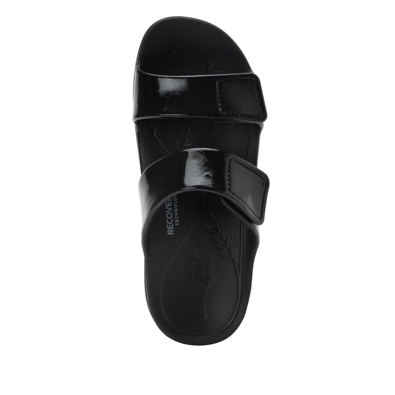 Orbyt Black Gloss Sandal 7 Orbyt Black Gloss Sandal - Image 5