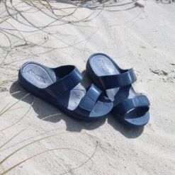 Orbyt Navy Gloss Sandal 9 Orbyt Navy Gloss Sandal -Shoes Shop ORB 7448.X
