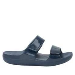 Orbyt Navy Gloss Sandal 10 Orbyt Navy Gloss Sandal -Shoes Shop ORB 7448 S2