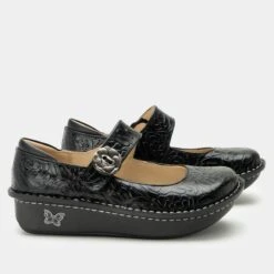 Shoes Paloma Black Embossed Rose Mary Jane 10 Shoes Paloma Black Embossed Rose Mary Jane -Shoes Shop PAL 531 S2 044cd761 ccc5 40b5 8e25 01d7cbe8f27d