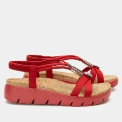 Roz True Red Sandal -Shoes Shop ROZ 6134 S2 805208e4 35a7 47f9 8461 be67909cbd44