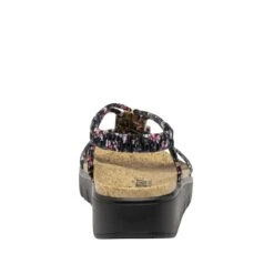 Roz Charm Black Sandal 12 Roz Charm Black Sandal -Shoes Shop ROZ 7554 S3