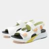 Sandie White Sandal -Shoes Shop SDI 6207 S1