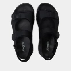 Sandie Black Sandal -Shoes Shop SDI 6208 S4