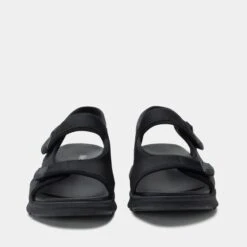 Sandie Black Sandal -Shoes Shop SDI 6208 S5