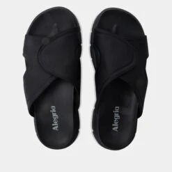 Sunie Black Sandal -Shoes Shop SUN 6205 S4