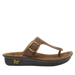 Vella Oiled Brown Sandal 10 Vella Oiled Brown Sandal -Shoes Shop VEL 7412 S2