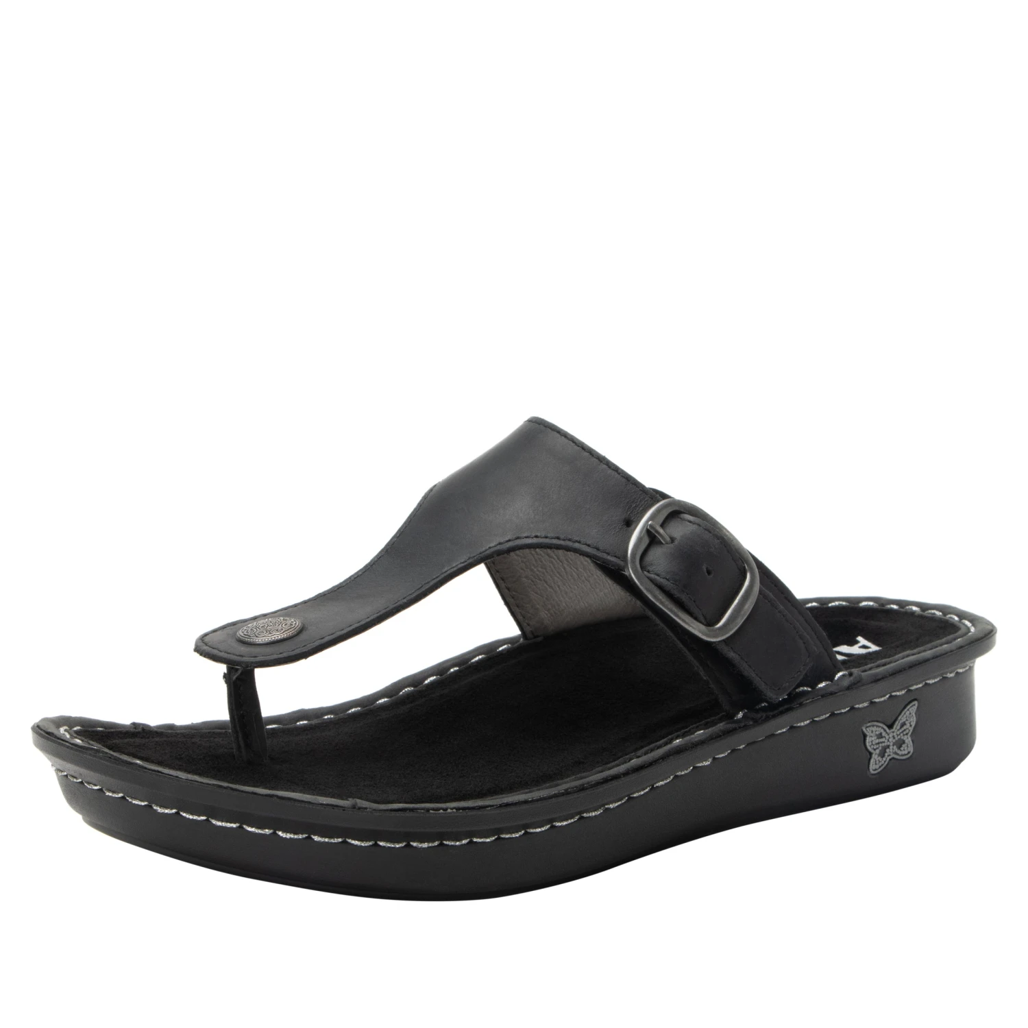 Vella Oiled Black Sandal 3 Vella Oiled Black Sandal