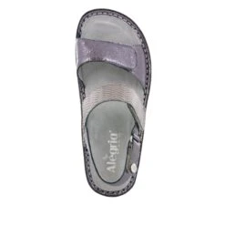 Verona Braided Pewter Sandal 10 Verona Braided Pewter Sandal -Shoes Shop VER 228 S4