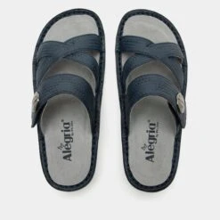 Victoriah Basketry Navy Sandal -Shoes Shop VIC 6112 S4 dc9dce4c bcb3 4fc2 889b 4e27792fffbe