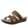 Victoriah Oiled Brown Sandal -Shoes Shop VIC 7412 S1