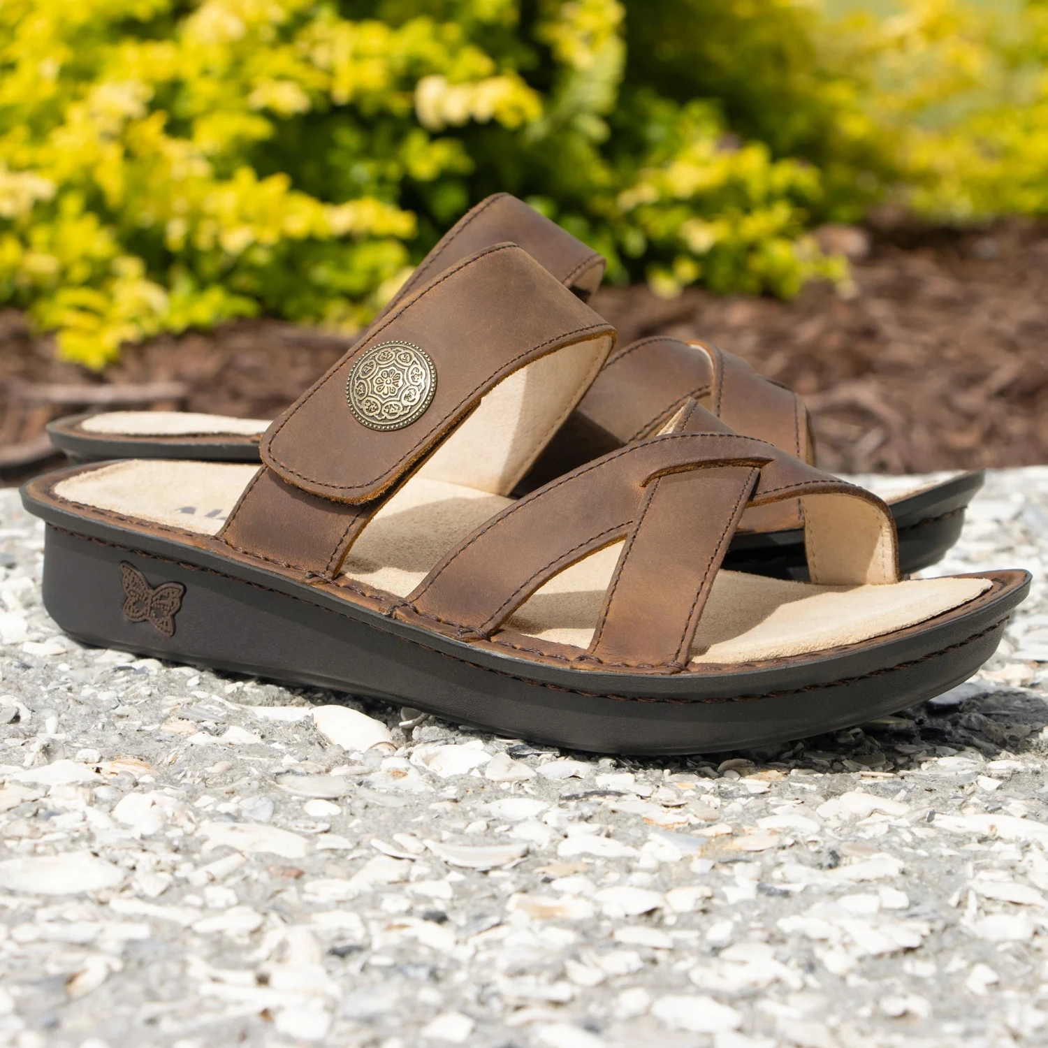 Victoriah Oiled Brown Sandal 4 Victoriah Oiled Brown Sandal - Image 2