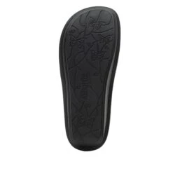 Victoriah Oiled Black Sandal -Shoes Shop VIC 7414 S5