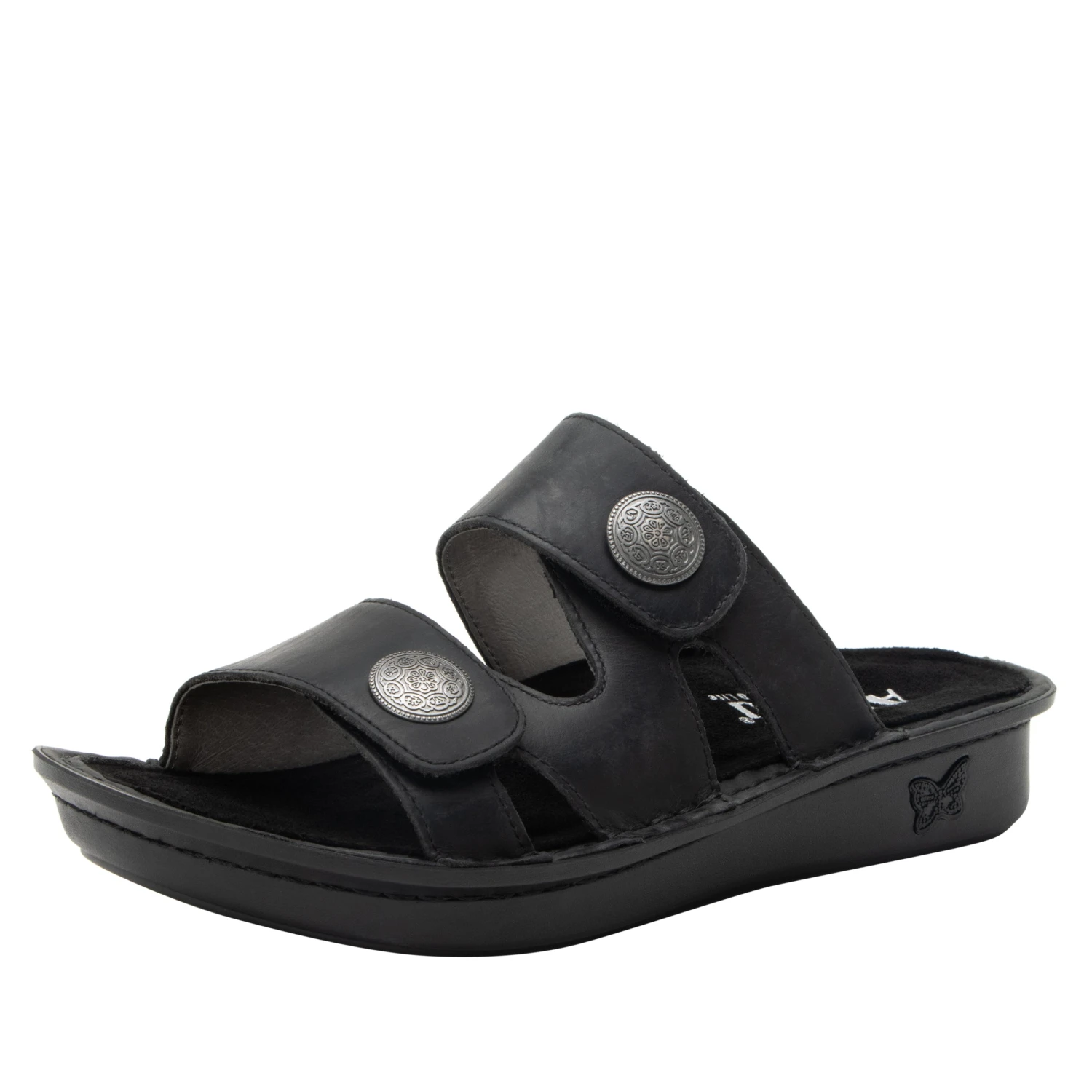 Violette Oiled Black Sandal 3 Violette Oiled Black Sandal