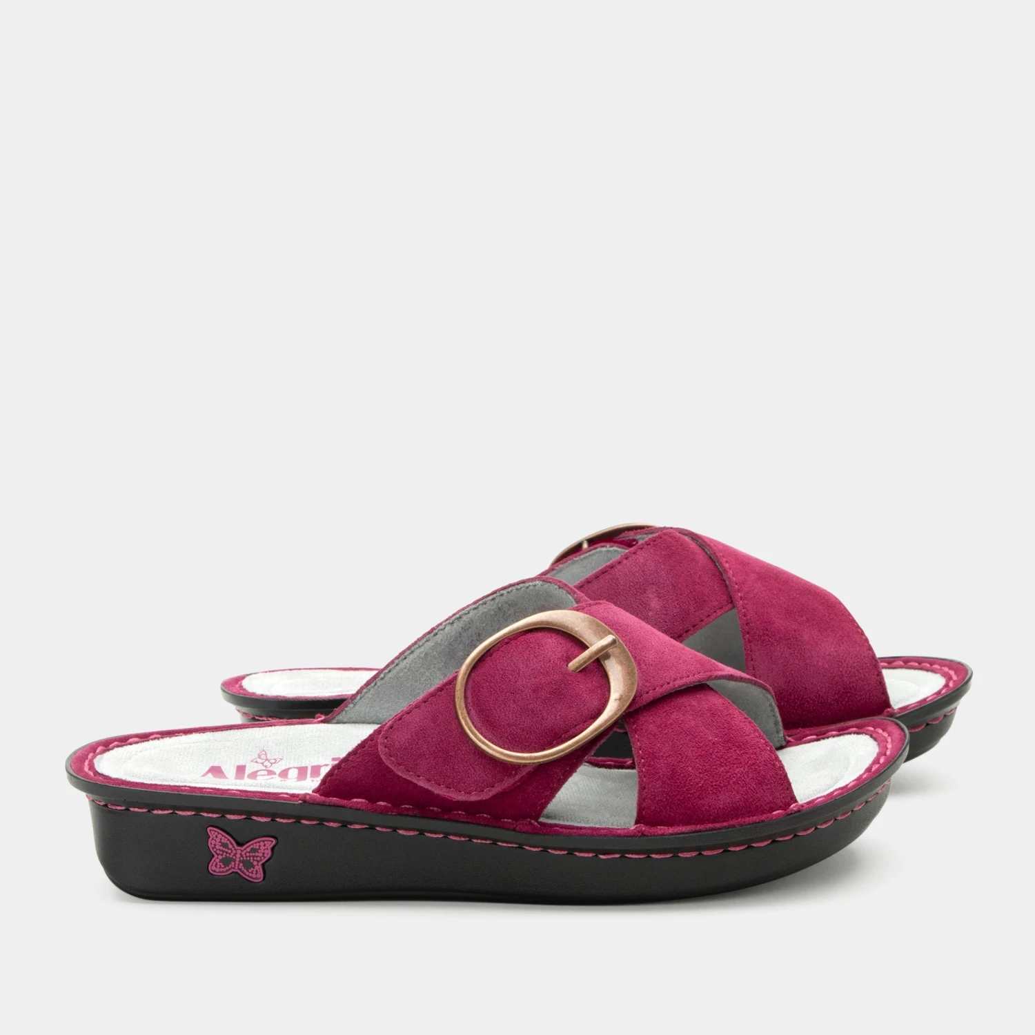 Vanya Magenta Sandal 4 Vanya Magenta Sandal - Image 2