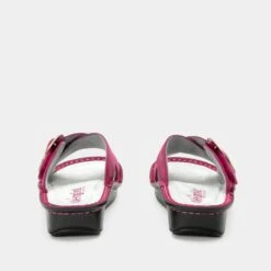 Vanya Magenta Sandal 10 Vanya Magenta Sandal -Shoes Shop VYA 6166 S3