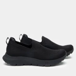 Waze Black Shoe 11 Waze Black Shoe -Shoes Shop WAZ 6180 S2