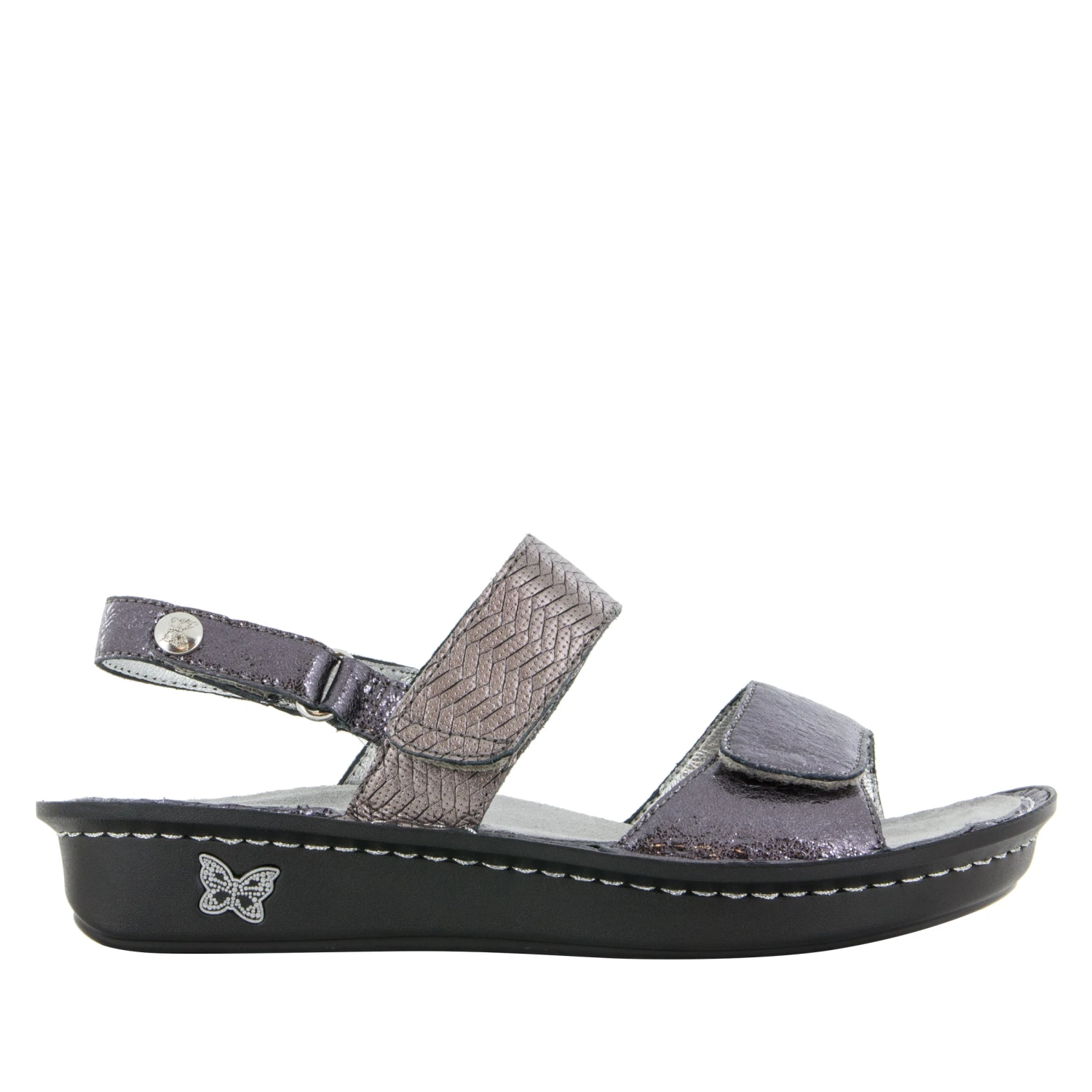 Verona Braided Pewter Sandal 4 Verona Braided Pewter Sandal - Image 2